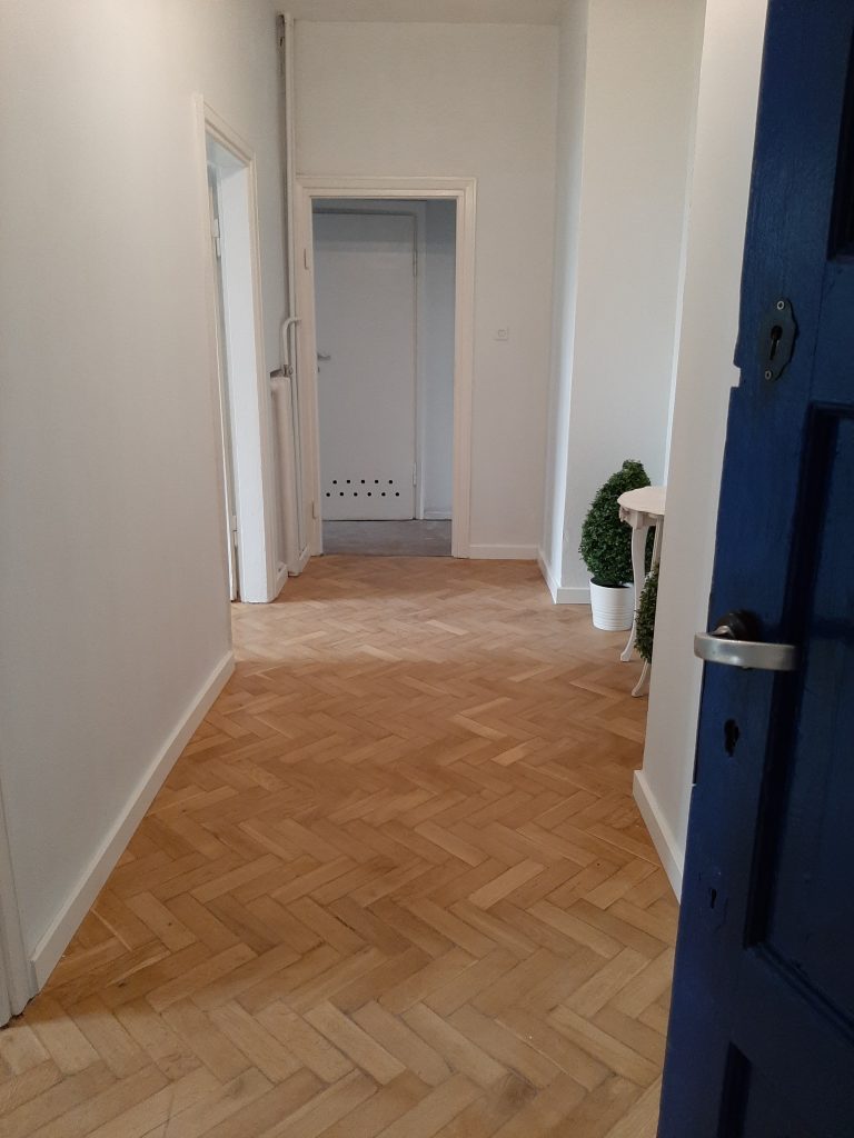 wooden floor and hall